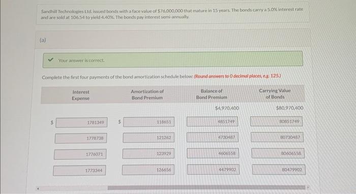 value of $76,000,000 that mature in 1.5 years. The bonds carrya 5.07