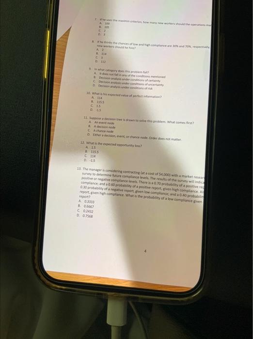 whether to hire 2 or 3 tempora workers. He estimates that net