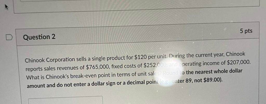 Puffin Corporation has two divisions, North and South. Puffin's total company sales