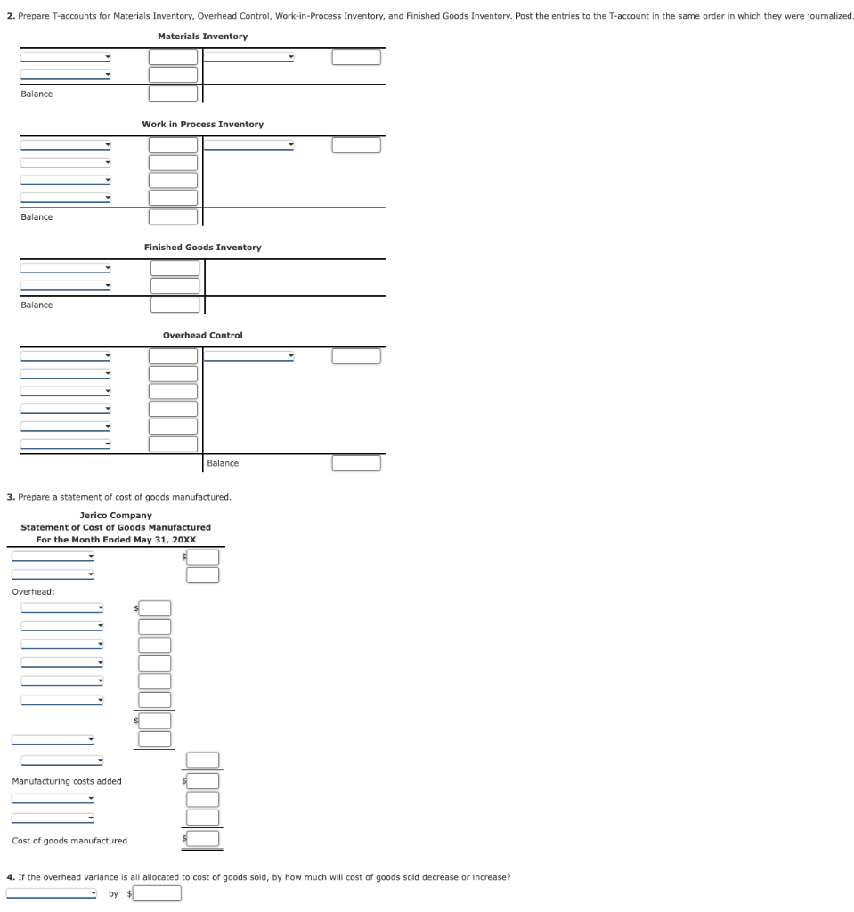 sure to give a positive review! During May, the following transactions were