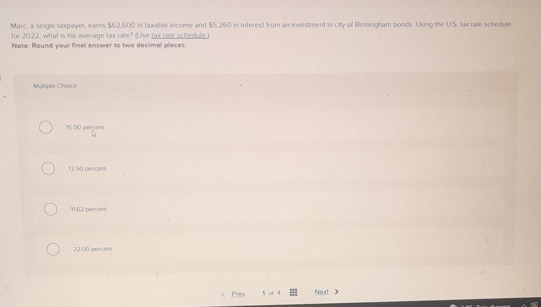 help ! please explain Marc, a single taxpayer, earns $62,600 in