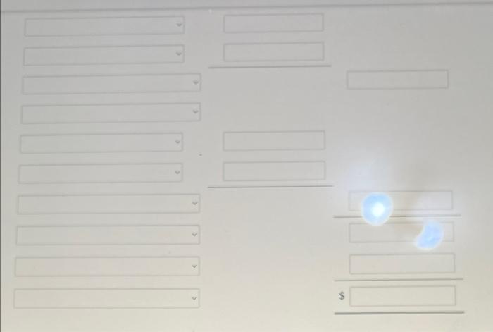 . 2. Depreciation expense of $23,200 is included in operating expenses. 3.