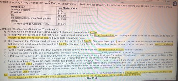  complete answers please correct the highlights if any are wrong omplete