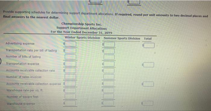 the trial balance as of December 31, 20Y9, the end of the