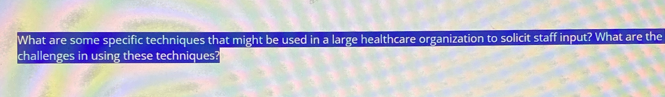 Hello, answer the highlighted question and provide reference please. Thanks ? What