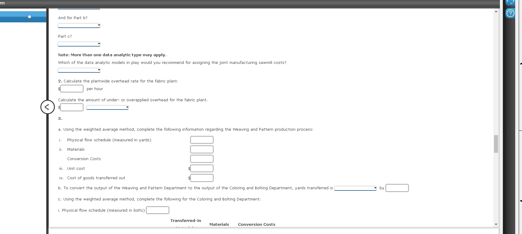 volume (direct labor hours): 120,000 hours Actual overhead: $1,150,000 (50\% fixed) Actual