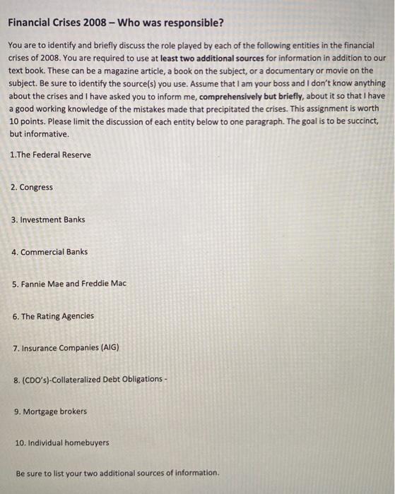 please help me with this homework. and please include your two sources.