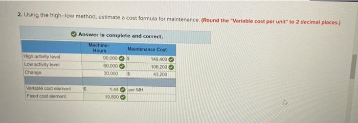 Machine-Hours Total Overhead Cost Month April $200,400 70,000 60,000 May $177,600 June