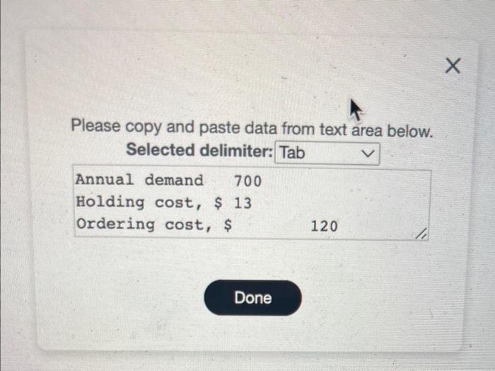 an example and the table, I need C and 63 & 152