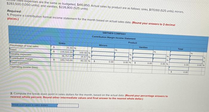 data. (Round your percentage answers to nearest whole percent. Round other intermediate