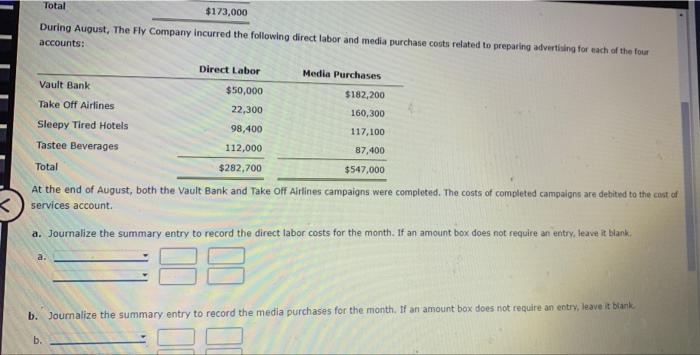 Sunny Sonor-yssign. A eBook Job Order Cost Accounting for a Service Company