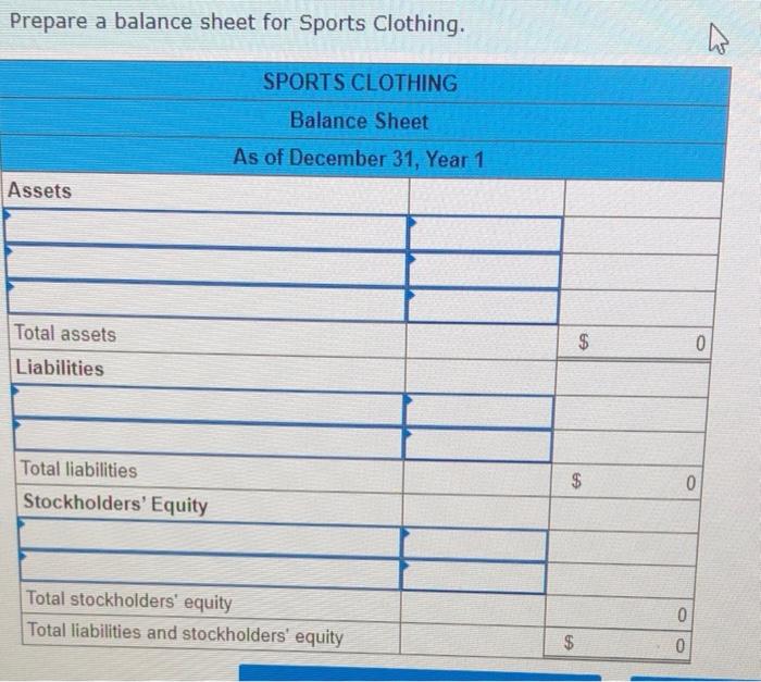 sold for $57,000 cash. 4. Paid $9,120 cash for operating expenses. Required