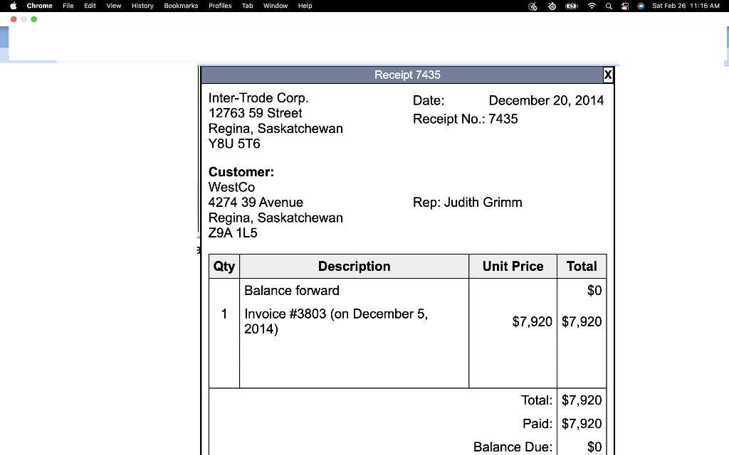 the incorrect journal entries. And I also included all the Accounts available