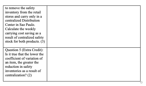 supplies two main products to 400 stores across Brazil with local safe