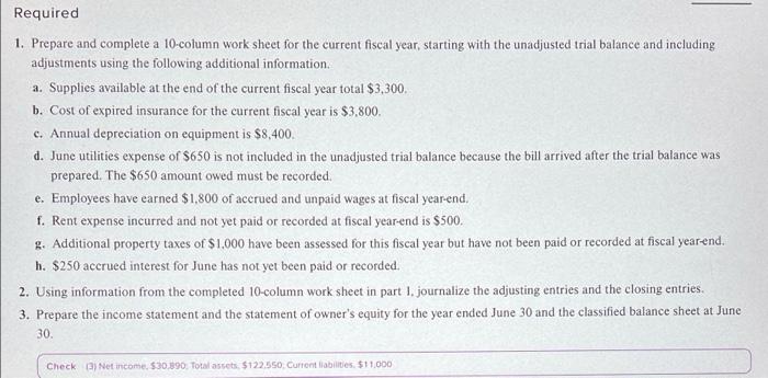 The following unadjusted trial balance is for Ace Construction Co at its