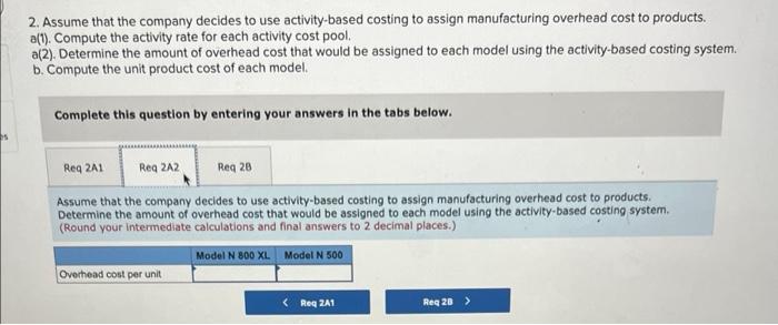 N 800 XL model and the N 500 model. Data regarding the