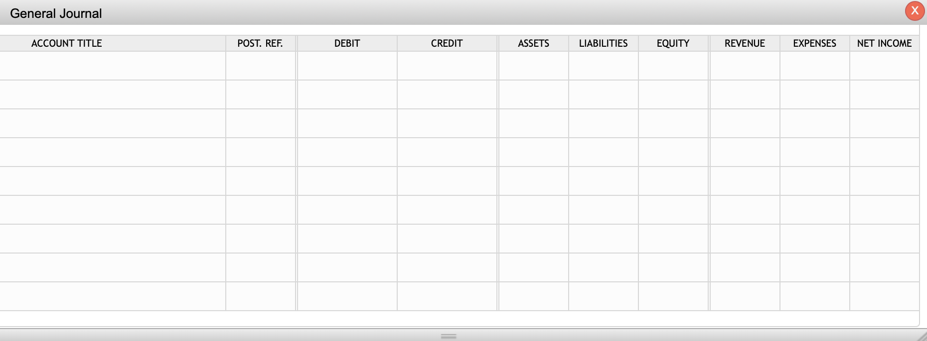 ASSETS Garrett Inc. General Ledger 111 Cash 112 Petty Cash 121 Accounts