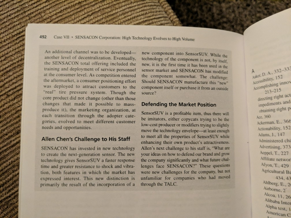 goal in this final assignment is to identify the main problem currently