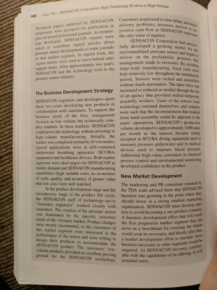 solutions for the problem. Key questions to be considered and included in