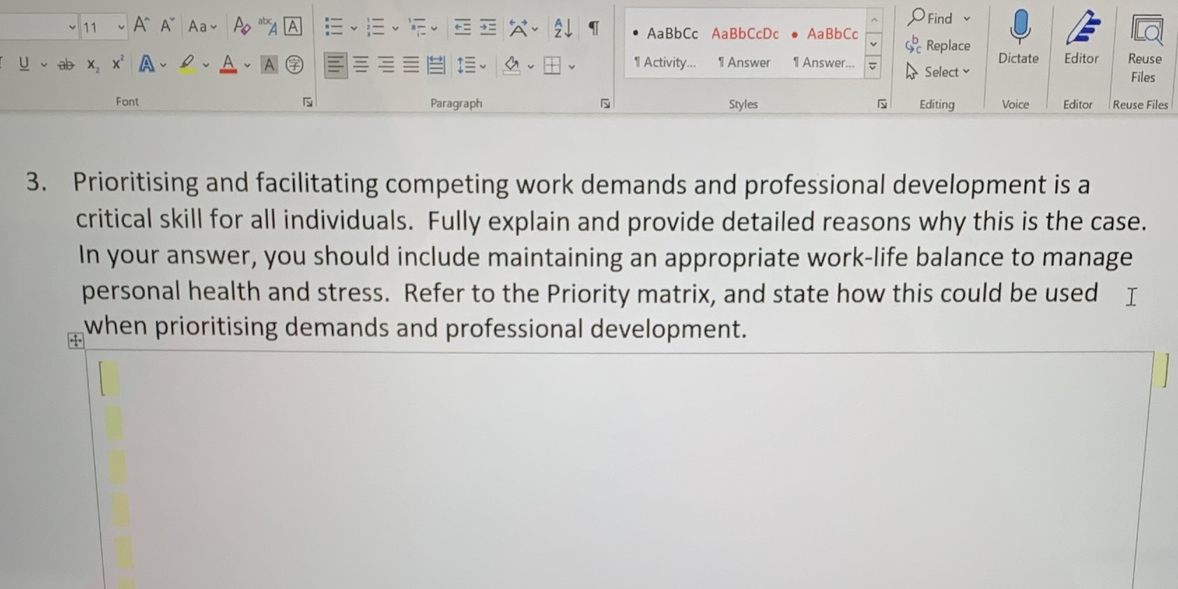  Find 11 ~ A A Aa Ap A A . AaBbCc
