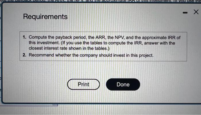 years and an ARR of tos or more. Management uses a 14%