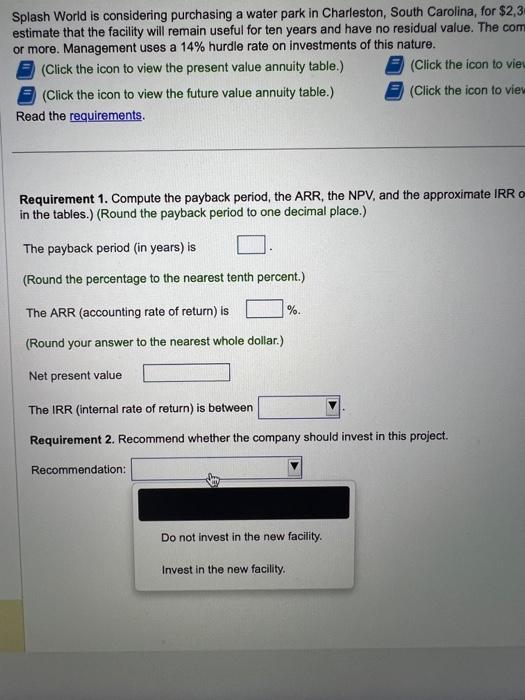 value table.) (Click the icon to view the future value annuity table.