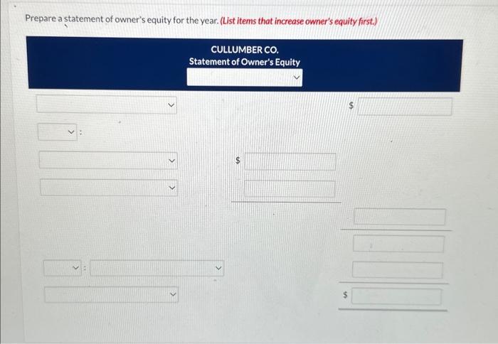 financial statem company for the year ended May 31, 2024: Prepare an