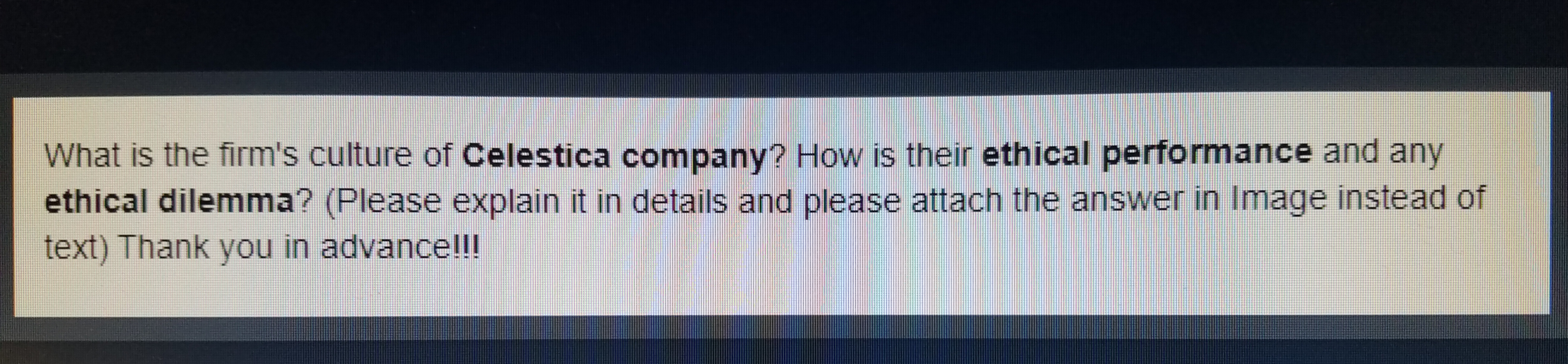 Please refer to the attachment. what do we evaluate a firm's culture