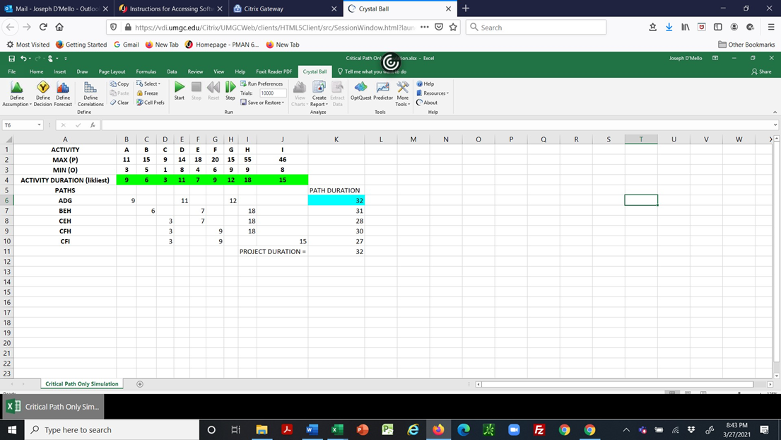 Instructions for Accessing Softy X & Citrix Gateway Crystal Ball X X