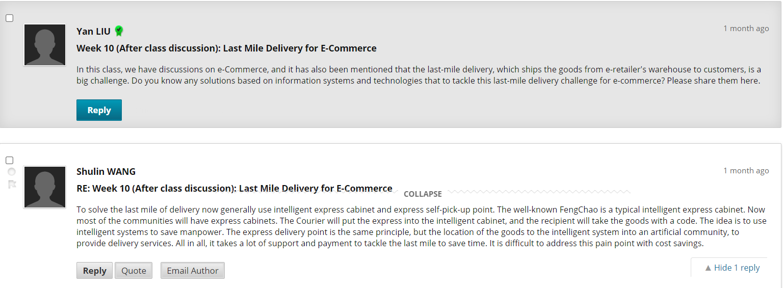 why not? You provide suggestions to improve his/her comments. 'i month ago