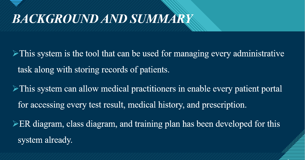 You did below project and prepered and ppt for it. Your task