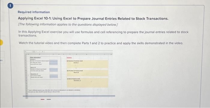 practice and apply the skills demonstrated in the video. Revise your worksheet