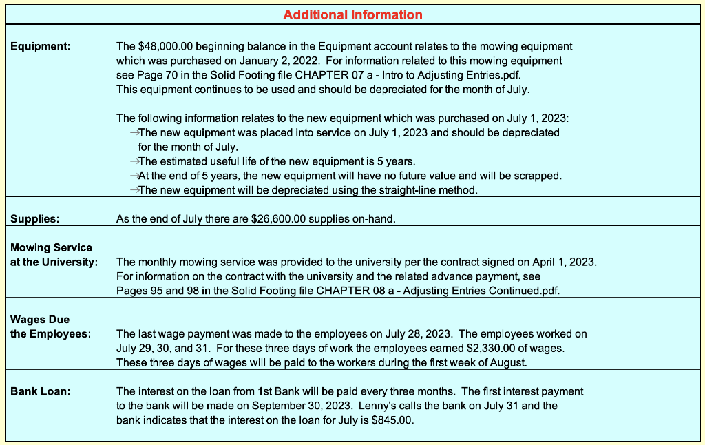 2023 \\ Month-Day \end{tabular} & JournalPage# & Debit & Credit & Balance