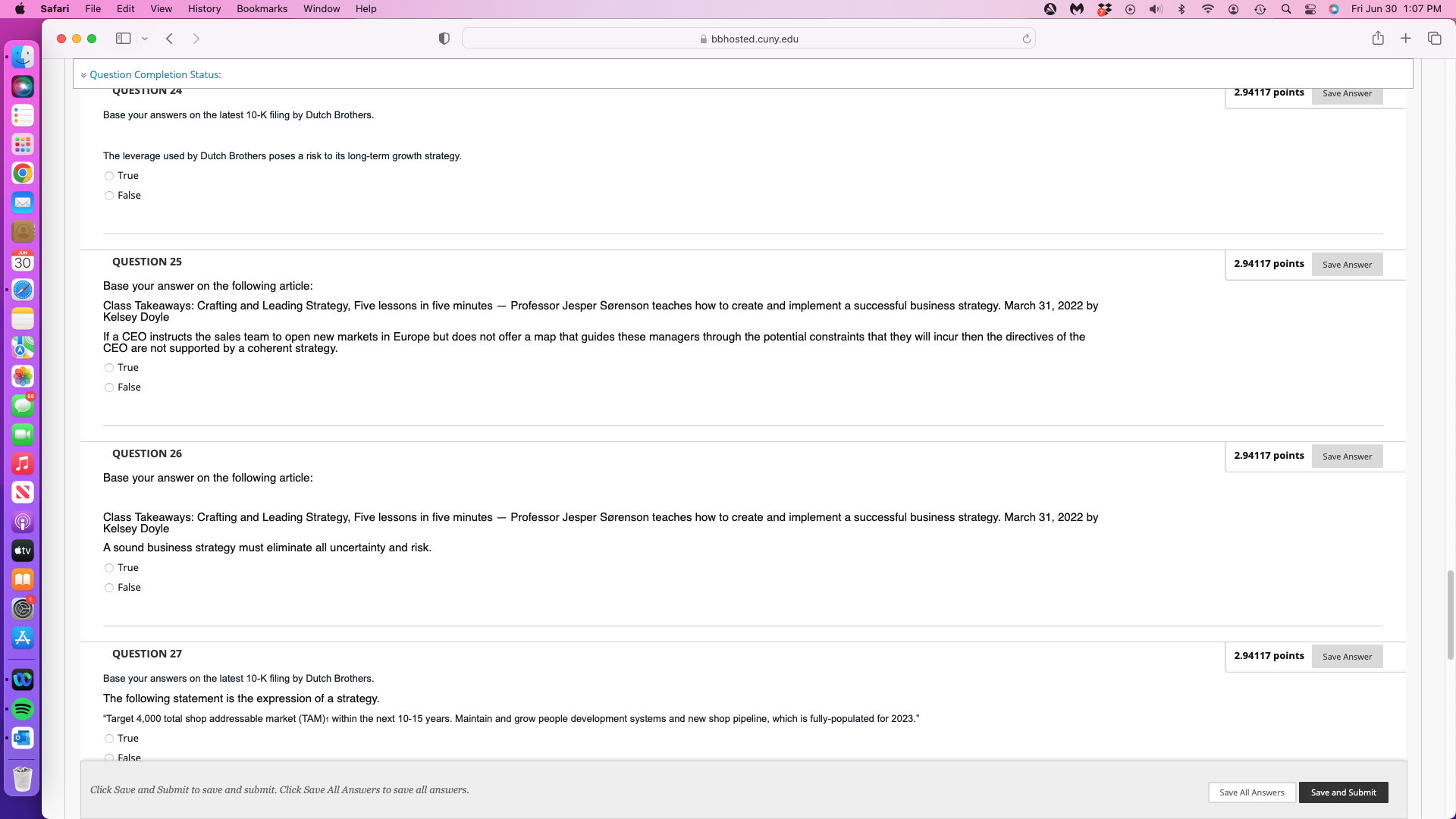 The exam questions will be based on the following documents1. https://ssir.org/articles/entry/strategy_go_big_or_go_oh_just_go_big2. https://hbr.org/2014/06/strategy-is-iterative-prototyping3.