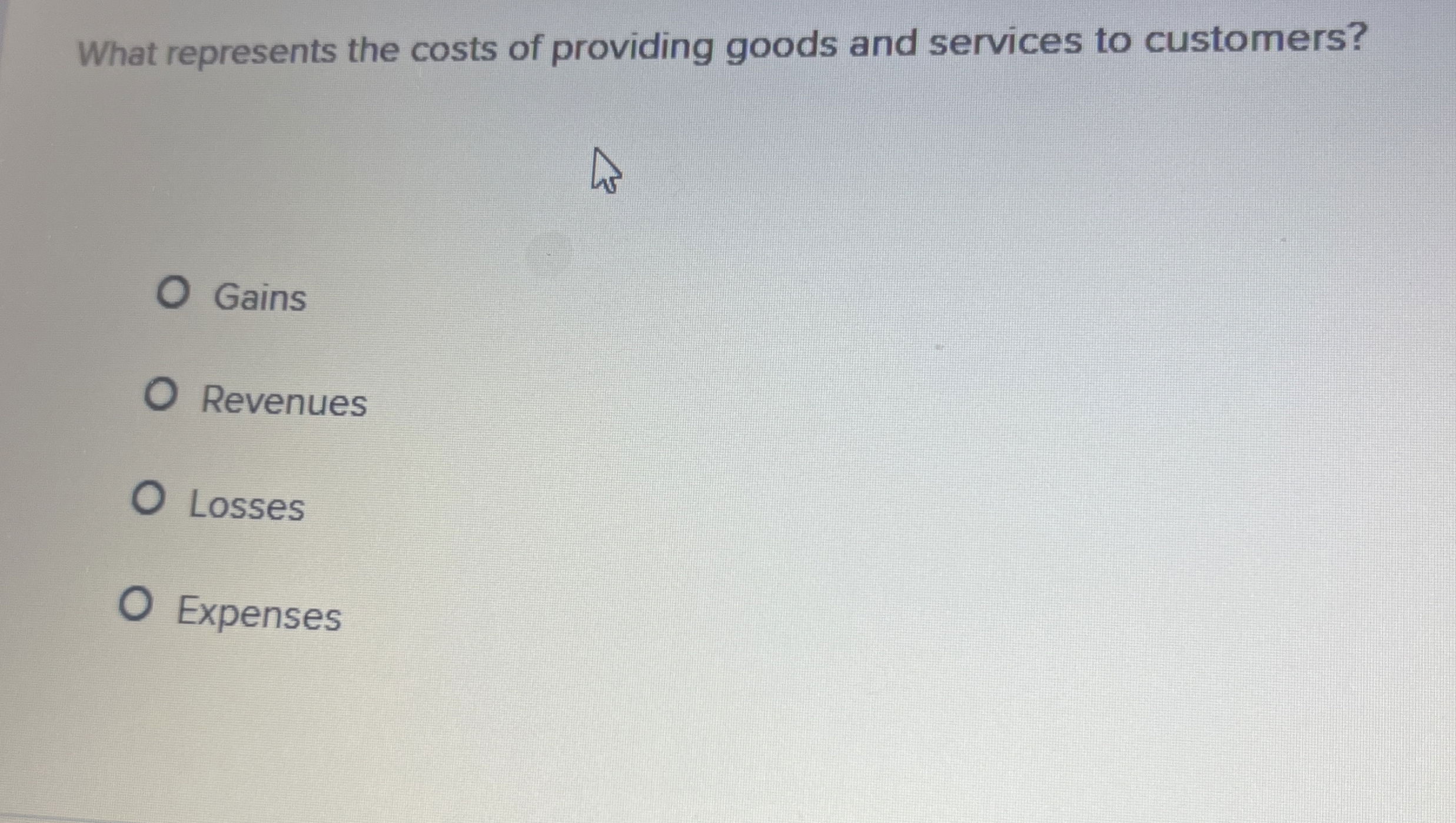  The current ratio for 2024 is: Multiple Choice 1.55 What represents