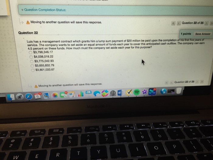  Luis has a management contract which grants him a lump sum