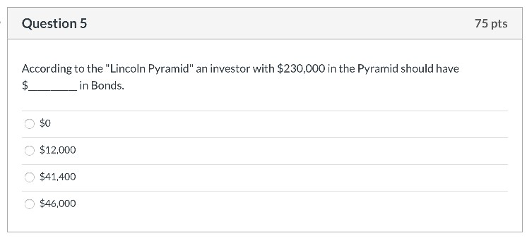  Please answer quickly will rate positive Question 5 75 pts According