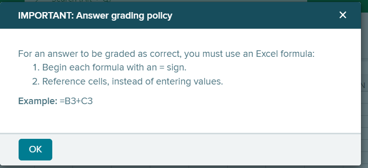 Thank you. Incorrect Answer Correct formula but wrong value For an answer