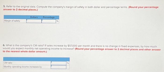 CM ratio? If sales increase by \\( \\$ 57,000 \\) per month