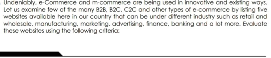 Below is the questions and other concerns will be in the comment