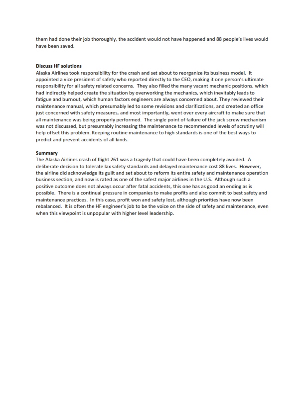 Project? If you can send me a 2 pages analysis similar to