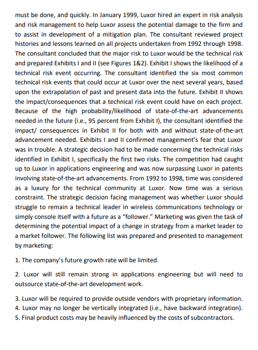 seen their business almost quadruple in the wireless communications area. Luxor's success