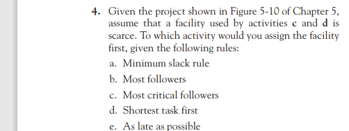time name duration LF-Latest finish time Figure 5-9 Information contents in an