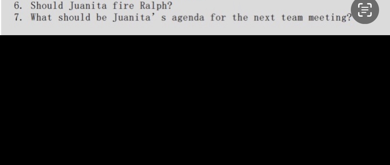 Cruz looked forward to leading her project team in her senior entrepreneurship