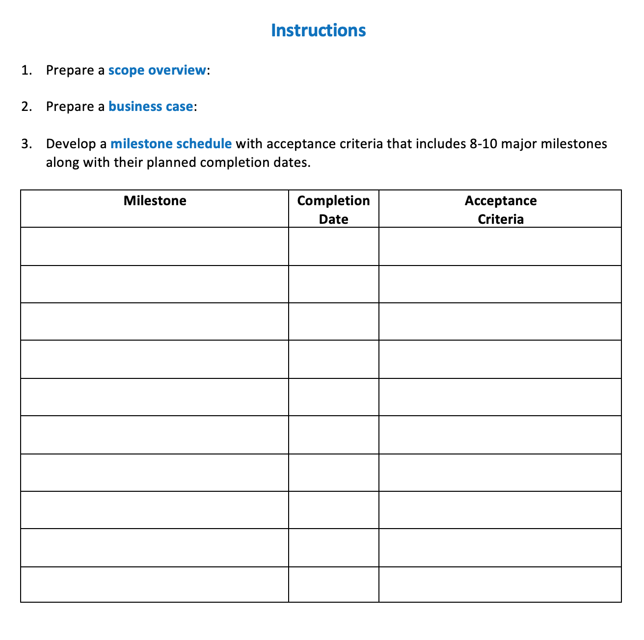 for a small security assessment contract to be awarded by the South