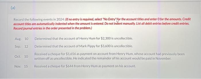 accounts receivable will eventually be uncollectible for Bramble Rental Company. Selected general