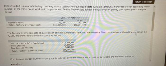 can you please help me with part 2 and 3 Return to