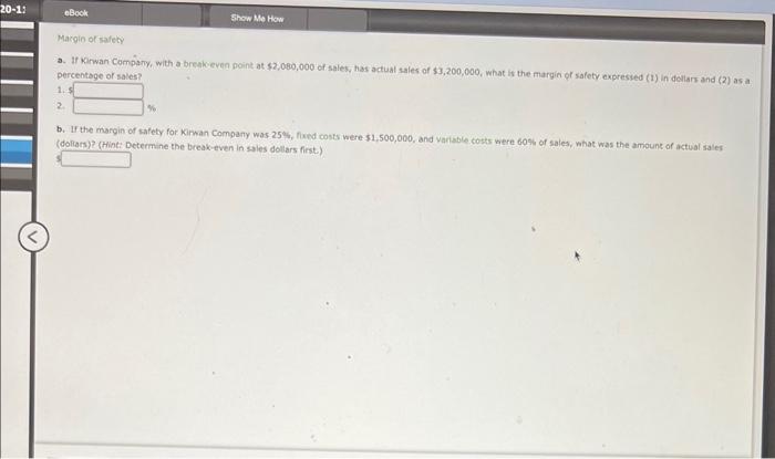 spreadsheet, perform the required analysis, and input your answers in the questions