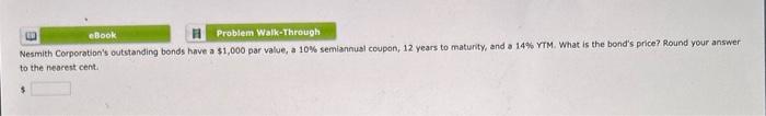 Investor has two bonds in his portfolio that have a face value