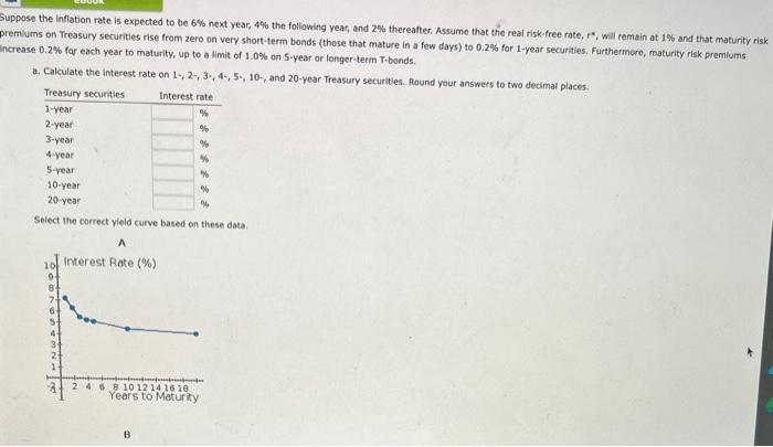 yield 2.8%. is 1%, and the maturity risk premium is zero. 3.